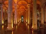 Underground Basilica Cistern (Yerebatan Sarnici) in Istanbul, Turkey.