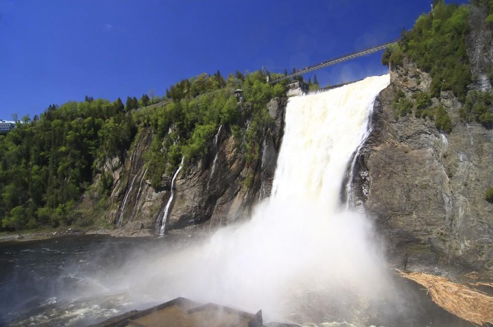 Montmorency Falls, Quebec City.