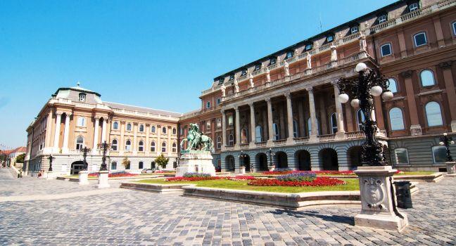 The Hungarian National Gallery, was established in 1957 as the national art museum. It is located in Buda Castle in Budapest, Hungary. Photo taken on: August 09th, 2013 