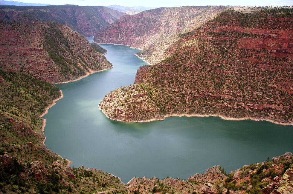 Flaming Gorge Reservoir - a National Recreation Area on the Green River