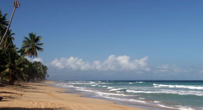 Coson beach, Las Terrenas, Samana peninsula, Dominican Republic