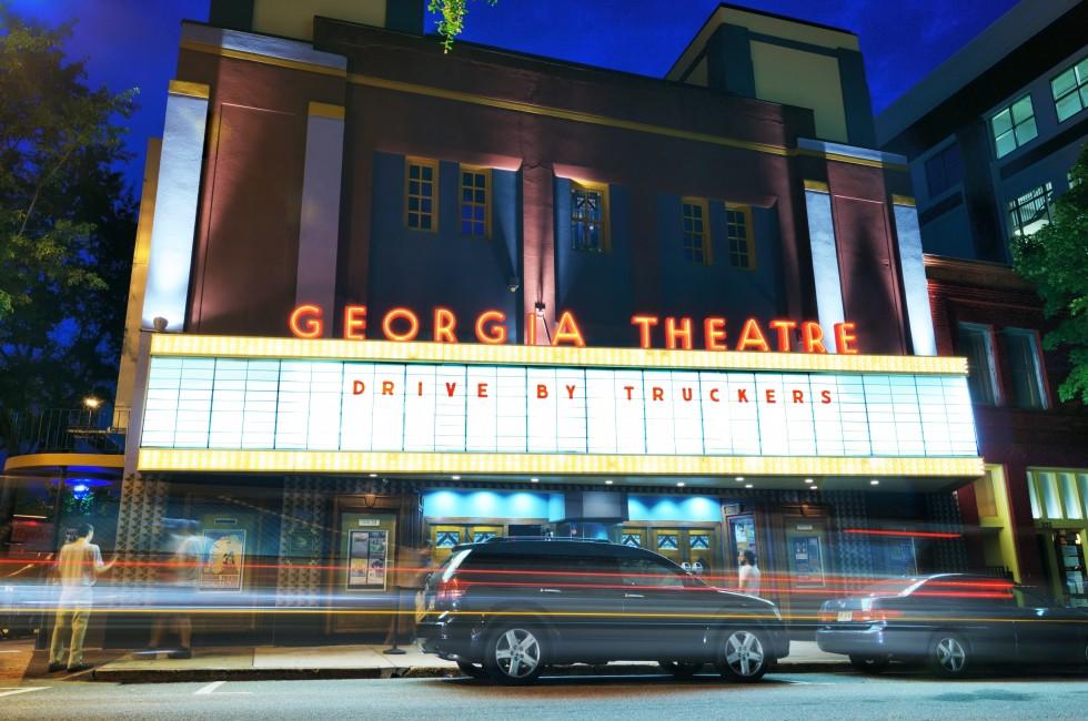 ATHENS, GEORGIA - AUGUST 23: Georgia Theatre August 23, 2012 in Athens, GA. The venue has hosted several prominent acts from the city's musical legacy.