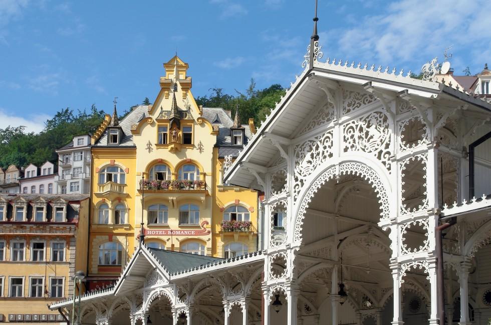 Spa, Karlovy Vary, Western Bohemia, Czech Republic