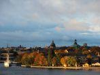 STOCKHOLM, SWEDEN - OCTOBER 9: The Skeppsholmen island in central Stockholm a sunny autumn day shown on October 9, 2012 in Stockholm