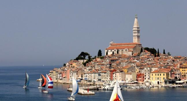 Sailboats, Rovinj, Istria, Croatia