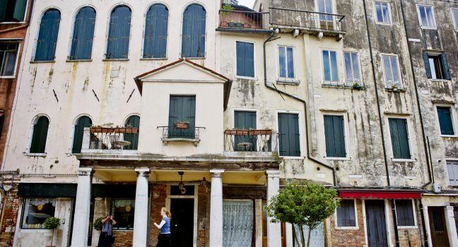 Jewish Ghetto, Cannaregio, Venice, Italy.