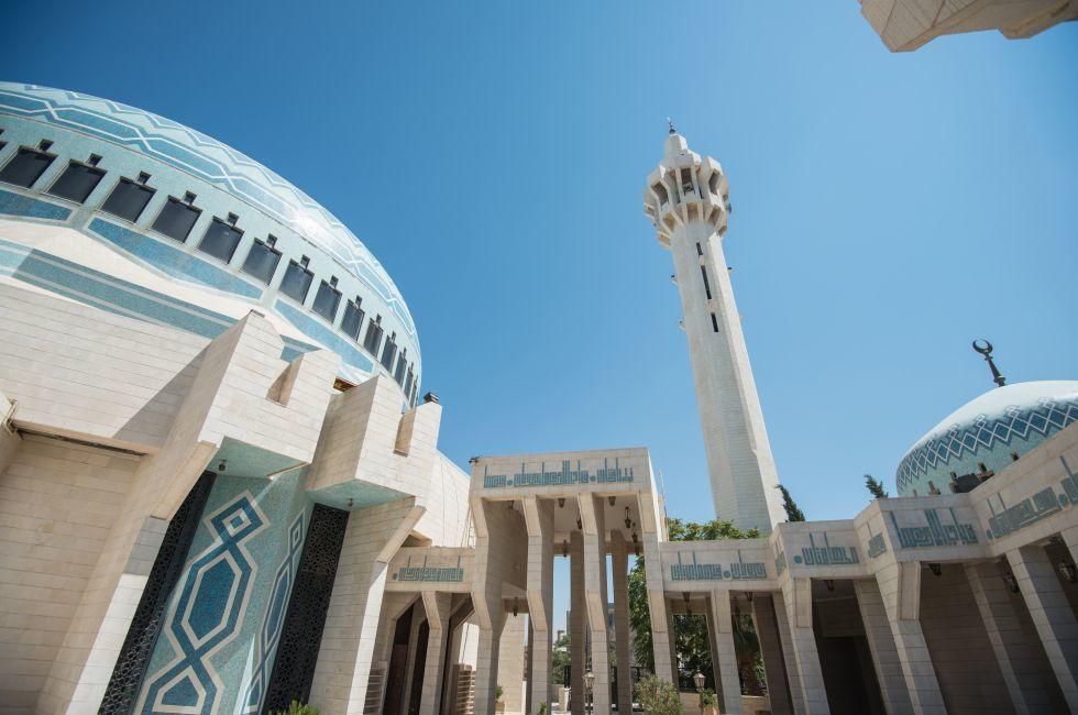 Arabic mosque in Amman Jordan; Shutterstock ID 270717305; Project/Title: Fodor's Viking; VK_2016; Downloader: Fodor's Travel
