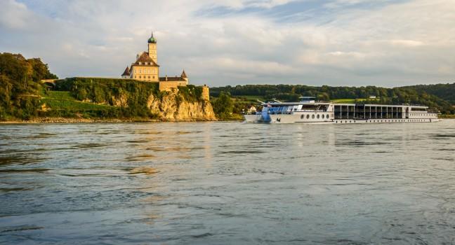 Schonbuhel Castle on the Danube river, Wachau Valley, Austria 